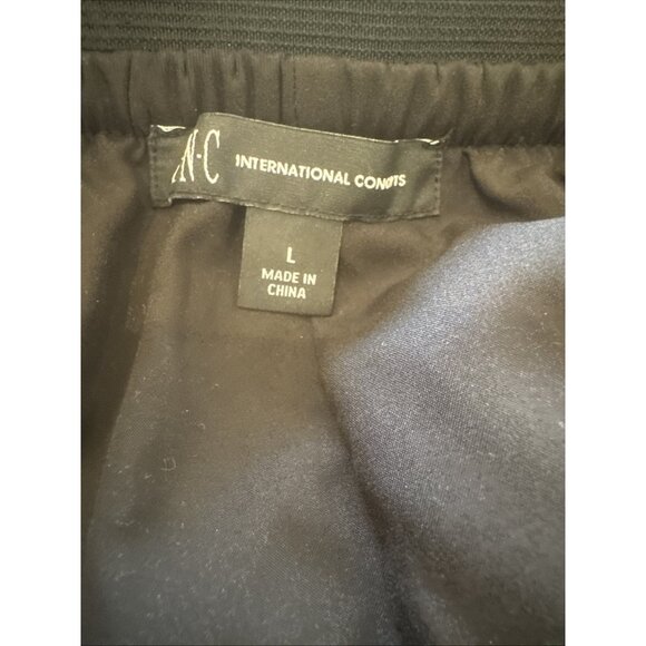 I.N.C International Concepts Colorful Pleated Striped Midi Skirt Size L - Picture 5 of 9